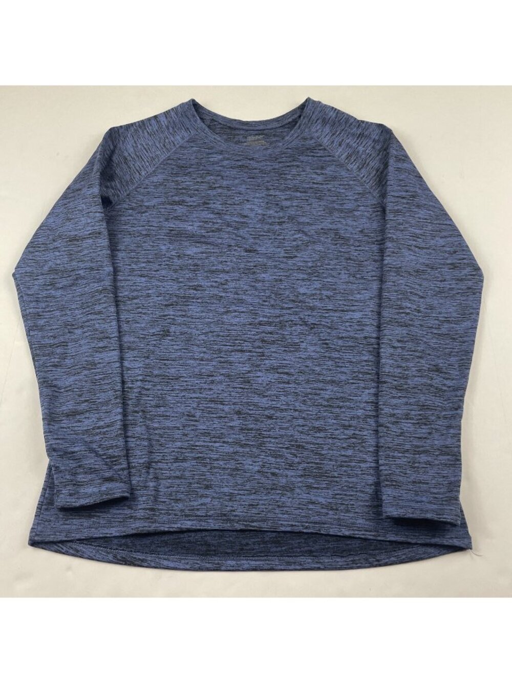 ClimateRight by Cuddl Duds Fleece Lined Long Sleeve Shirt Women’s M Blue Stretch